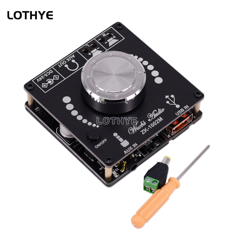 Home Cinema Amplifier - Bluetooth 5.0 100W+100W Power Audio Amplifier