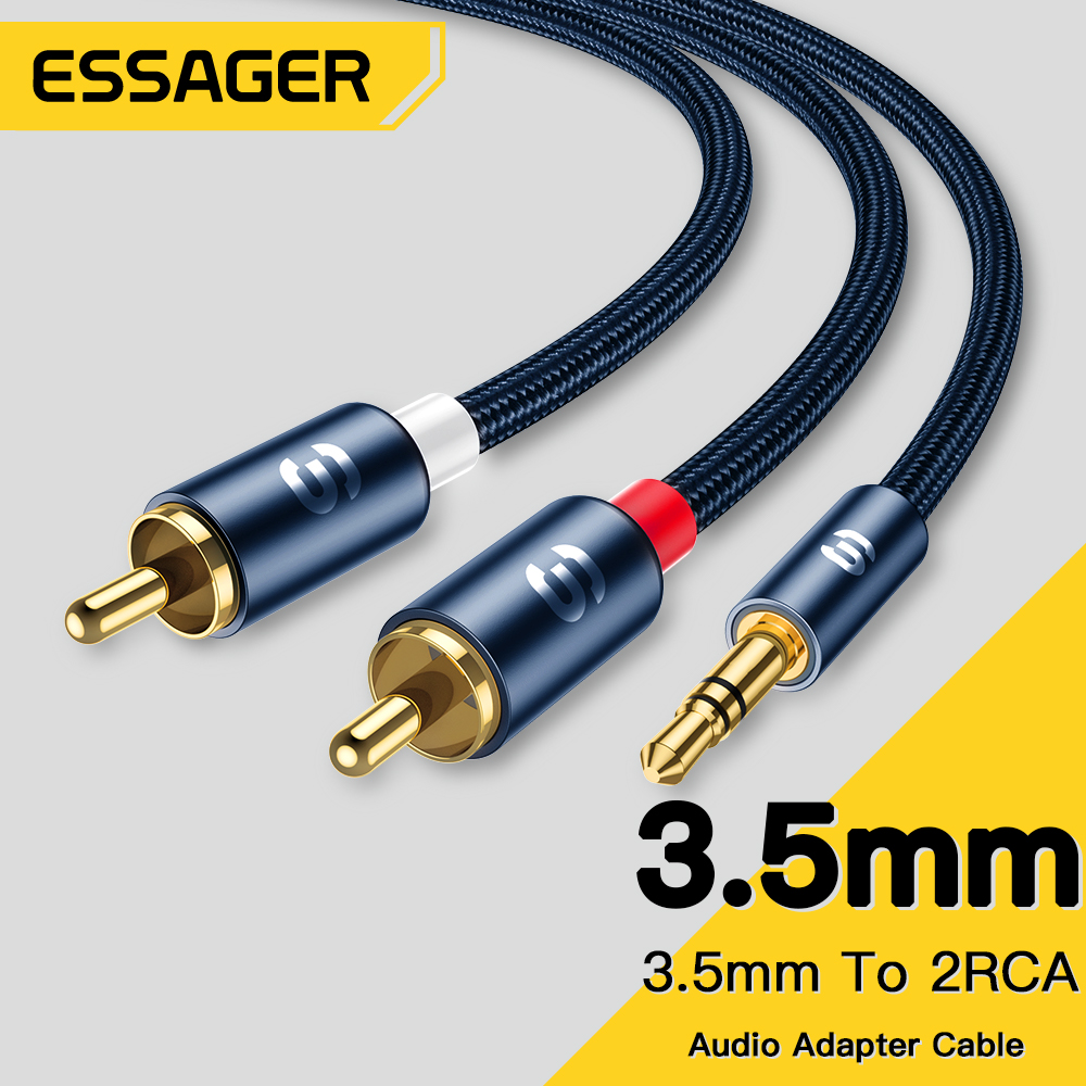Home Cinema Amplifier - Essager Audio Cables 3.5mm Jack to