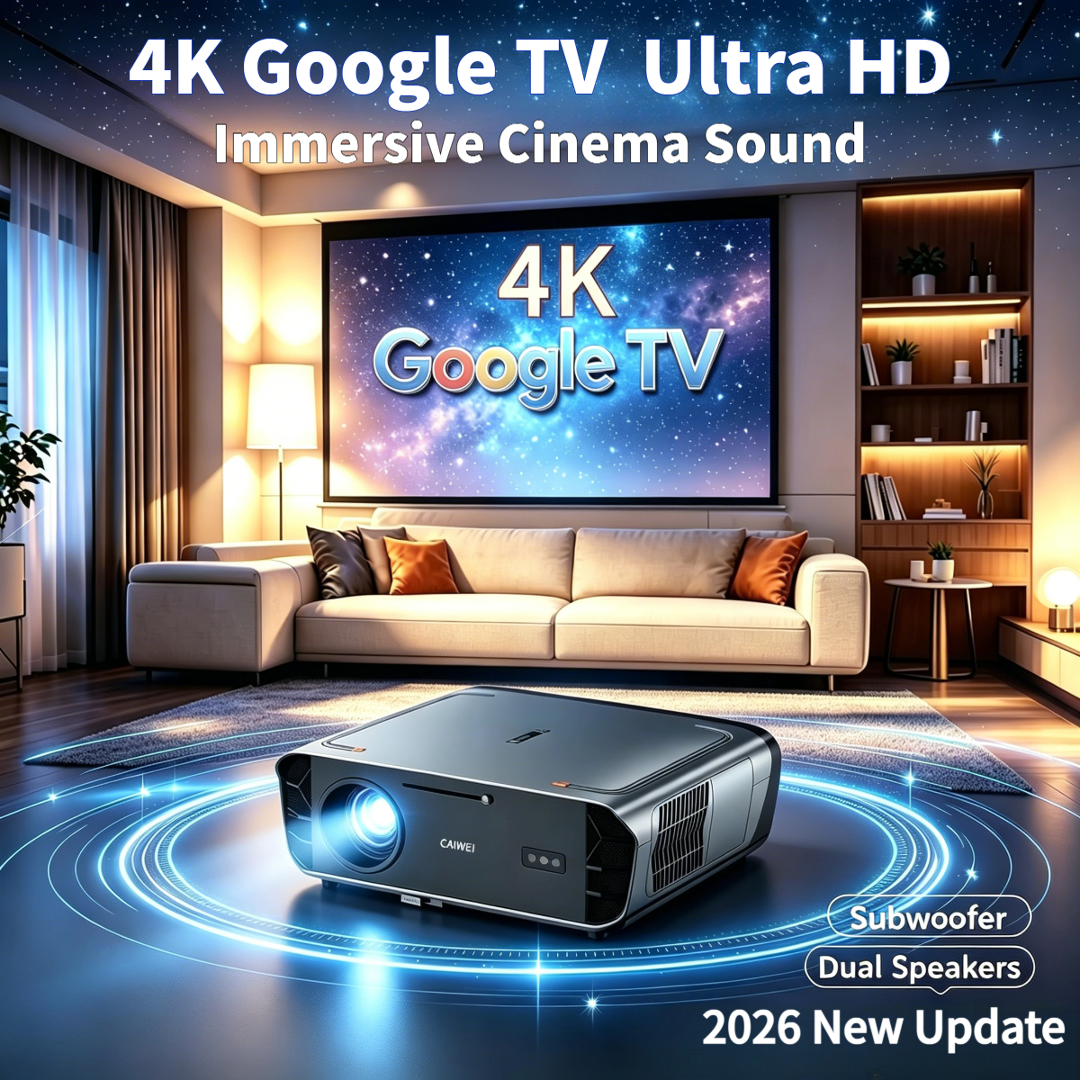 Home Cinema Focal - 4200 ANSI 4K UHD Projector Native