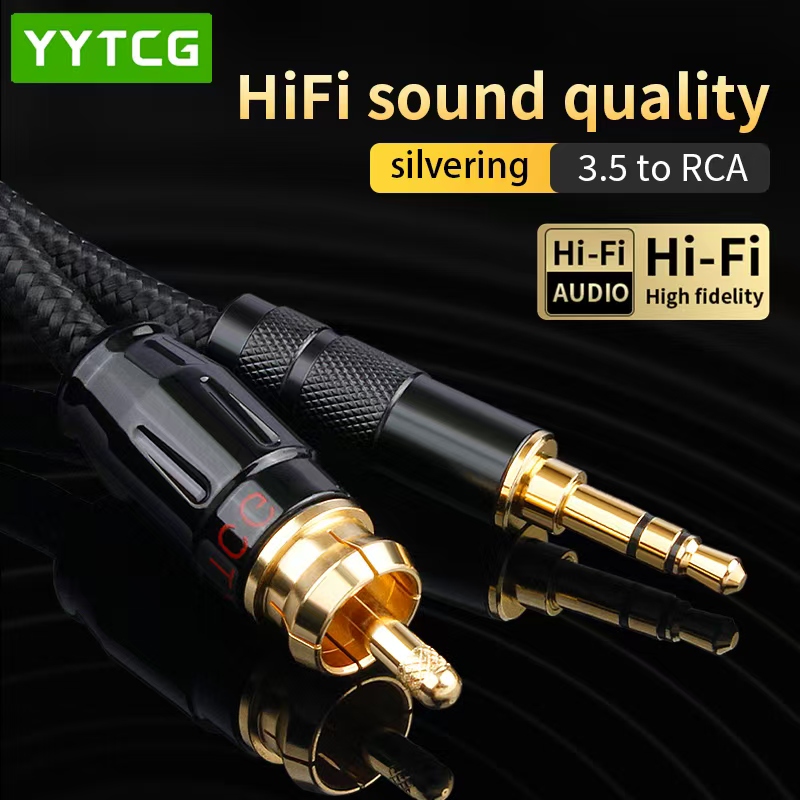 Home Cinema Amplifier - SPDIF Coaxial Cable HIFI 3.5mm To