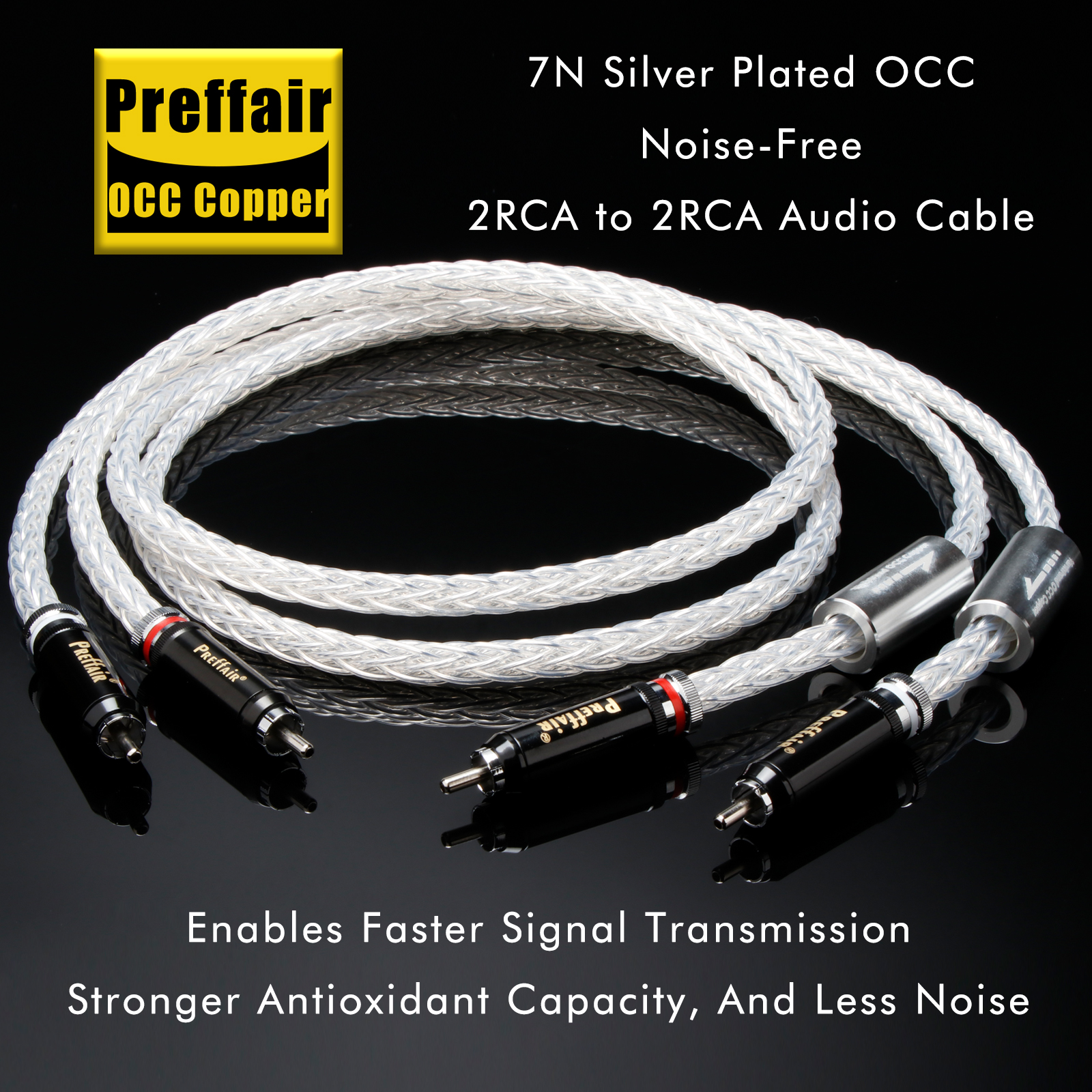 Home Cinema Amplifier - Hifi Audio RCA Cable 12cores 7N
