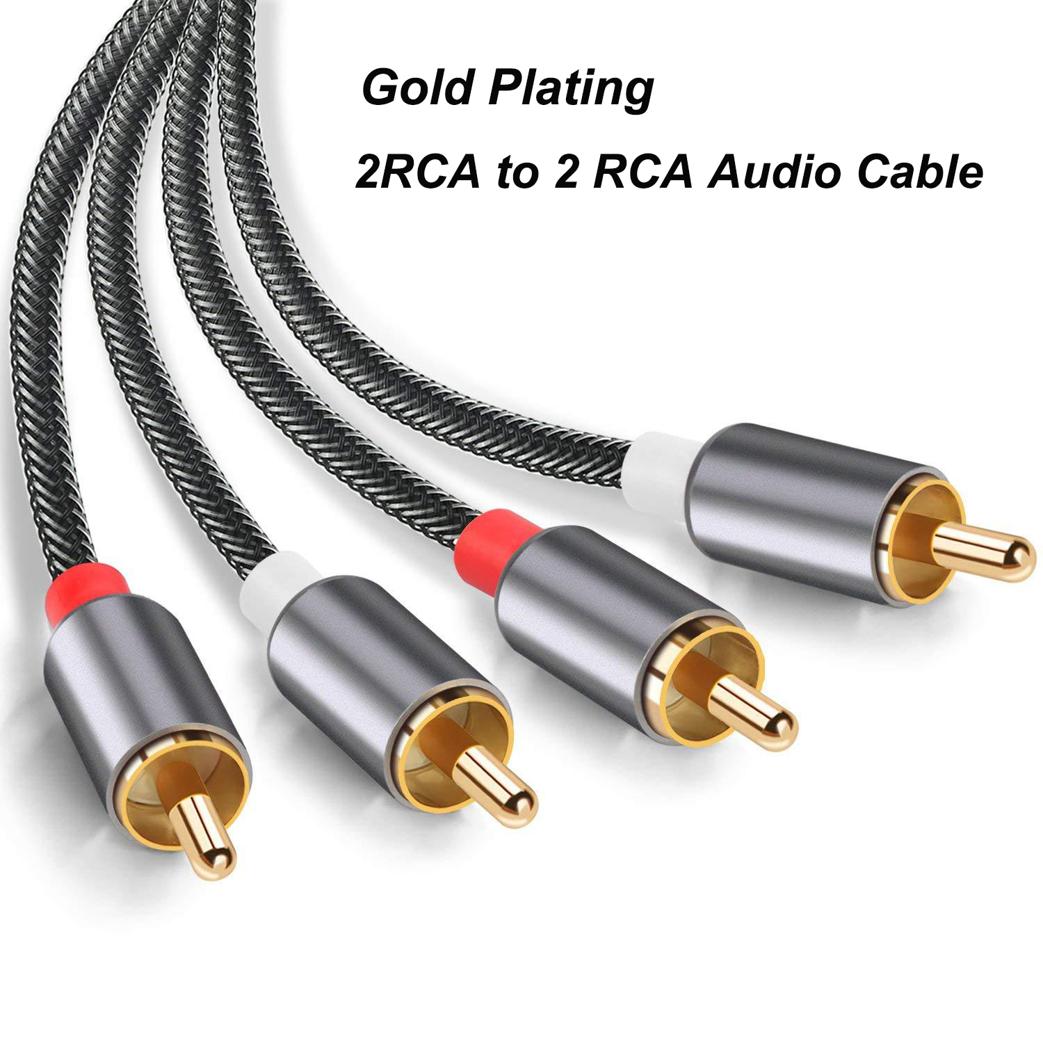 Home Cinema Amplifier - 2RCA To 2 RCA Male To