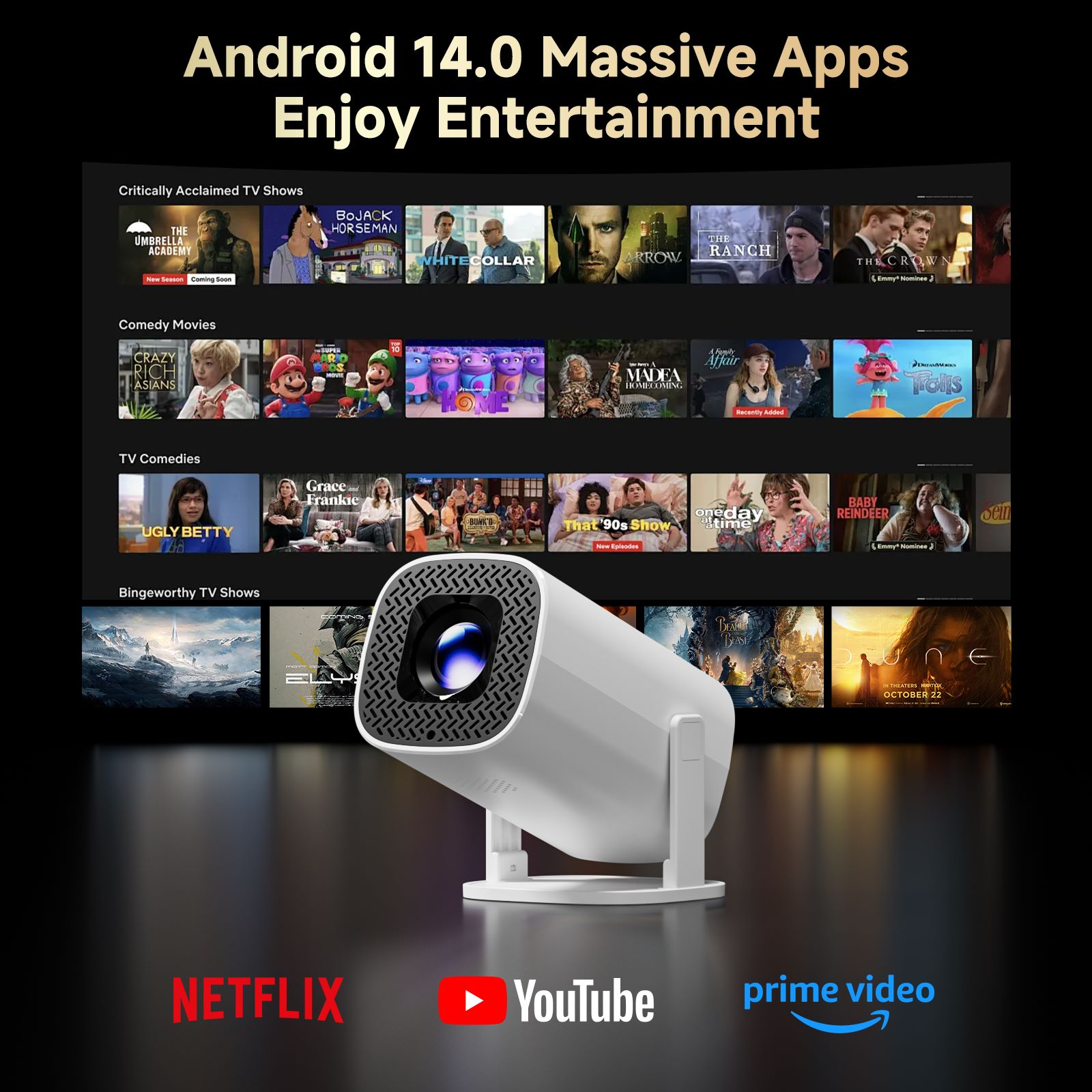 HONGTOP P30PRO Smart Mini Proj – Home Cinema Focal recenzja i cena