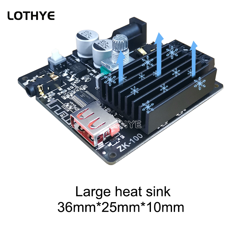 Bluetooth 5.0 100W+100W Power  – Home Cinema Amplifier recenzja i cena
