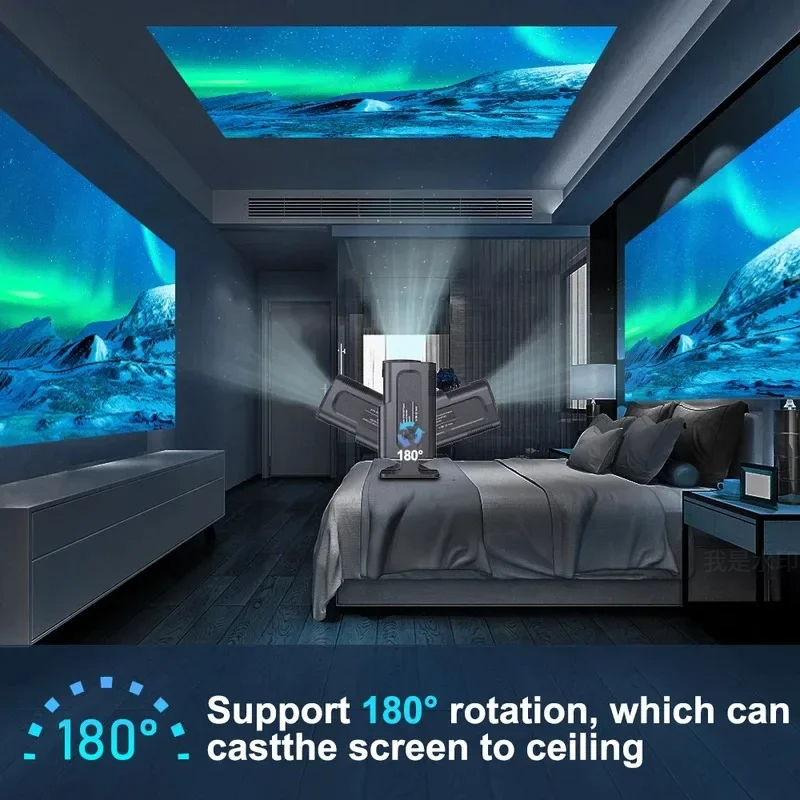 2025 4K Android 11 Projector N – Home Cinema Setup recenzja i cena