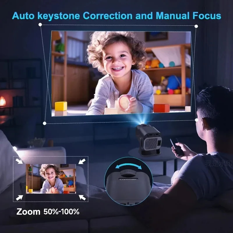 2025 4K Android 11 Projector N – Home Cinema Setup recenzja i cena