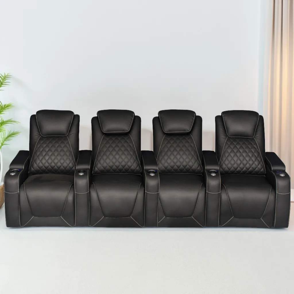 -Green Color Home Furniture 4  – Home Cinema Recliner Chairs recenzja i cena