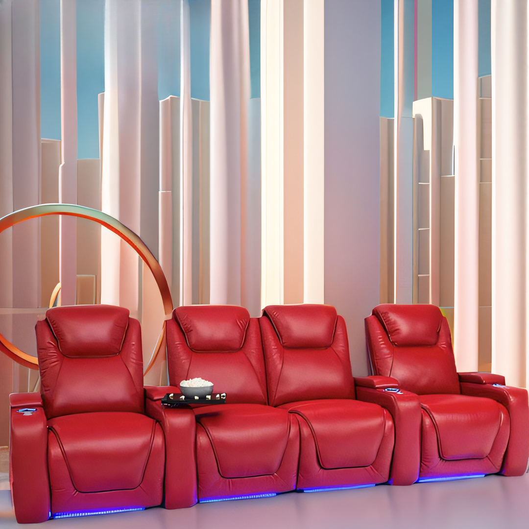 -Green Color Home Furniture 4  – Home Cinema Recliner Chairs recenzja i cena
