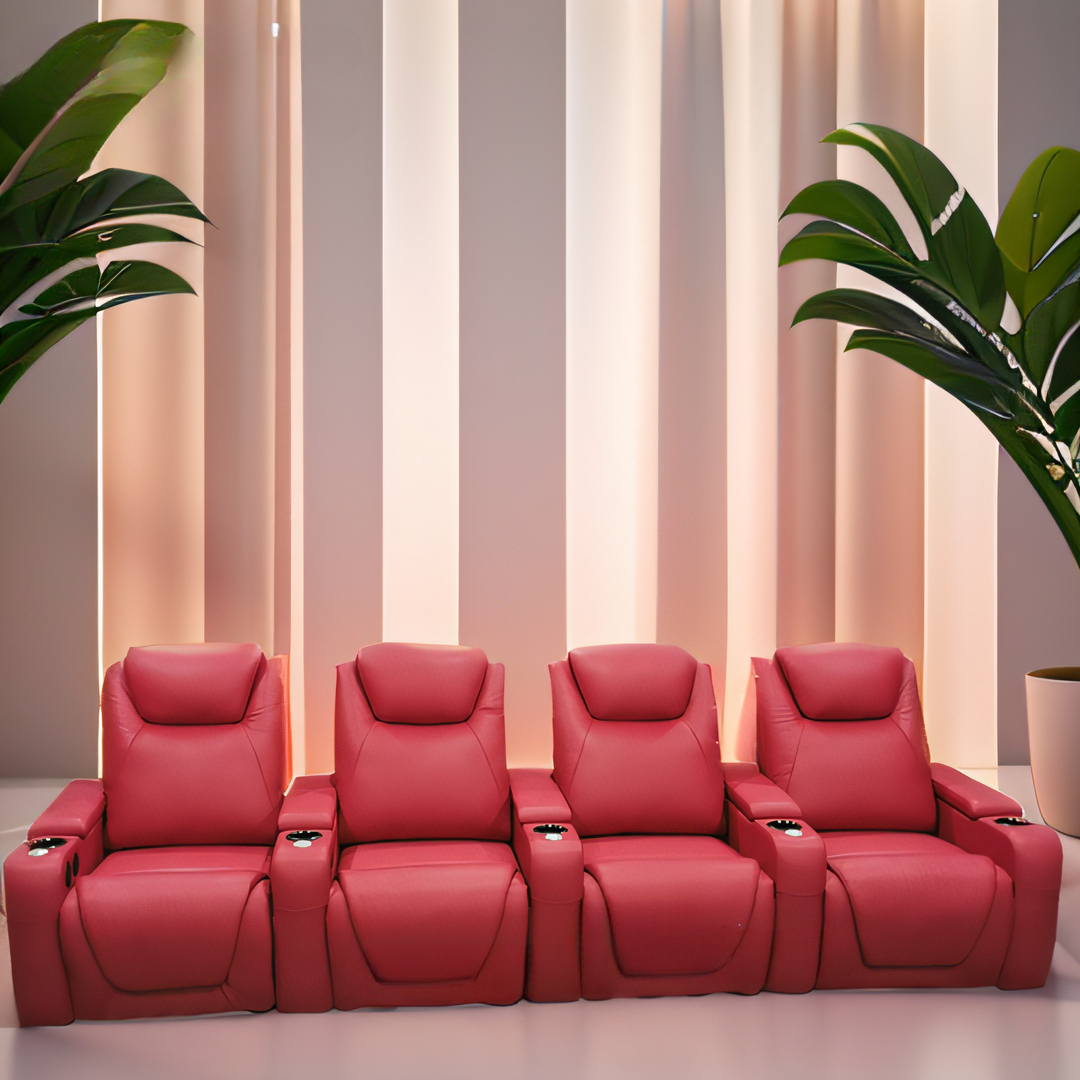 -Green Color Home Furniture 4  – Home Cinema Recliner Chairs recenzja i cena