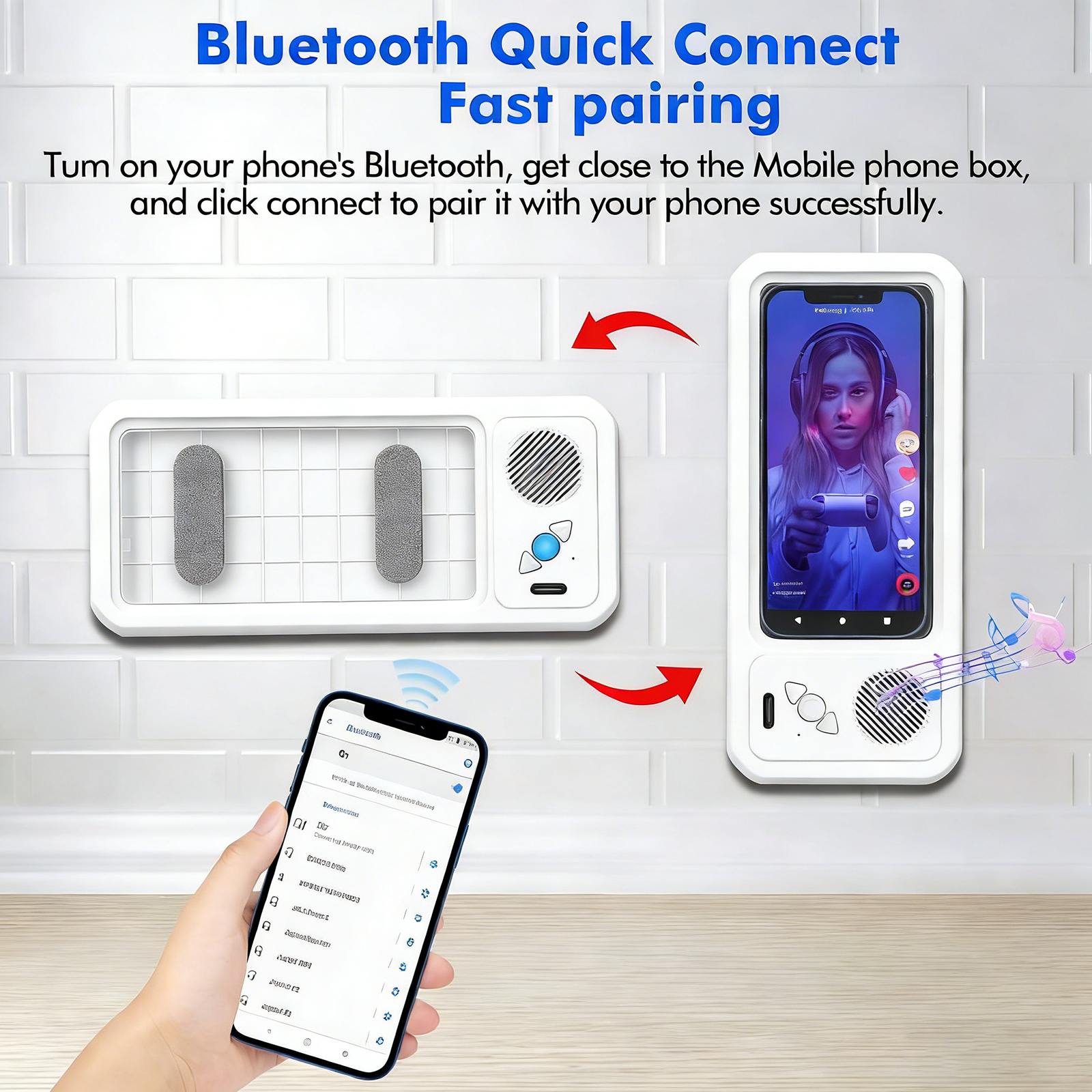 Waterproof Mobile Phone Case f – Wall Mount Speaker recenzja i cena