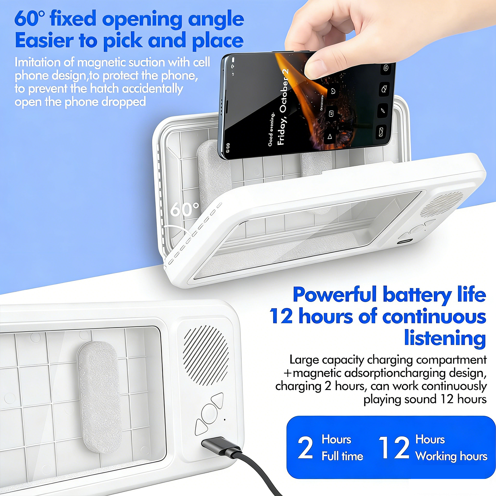 Waterproof Mobile Phone Case f – Wall Mount Speaker recenzja i cena