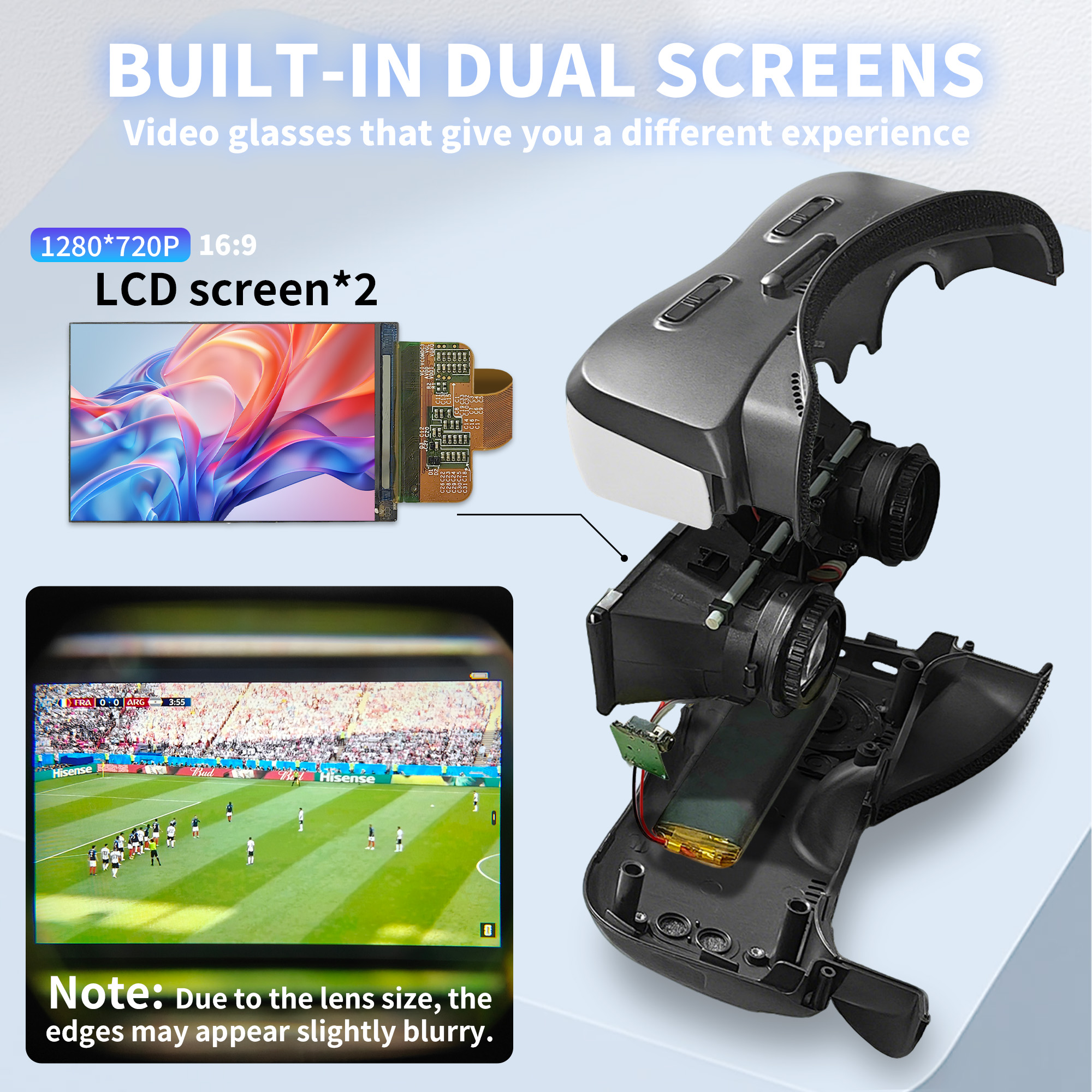 Portable Head Mounted Display  – Video Home Cinema recenzja i cena