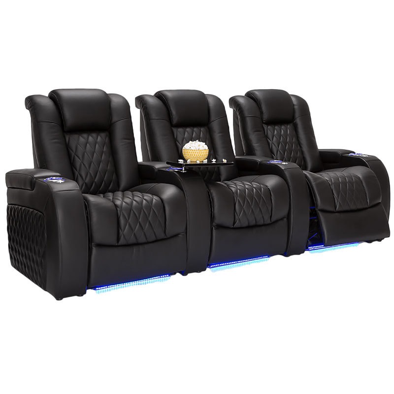 Genuine Leather Modern Home Th – Home Cinema Recliner Chairs recenzja i cena