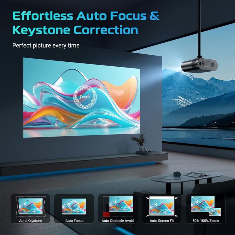 2025 Huaweishi L007  4K 1000AN – Home Cinema Setup recenzja i cena