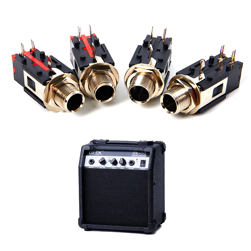 2Pcs 6.35mm Audio Headphone Ja – Wall Mount Speaker recenzja i cena