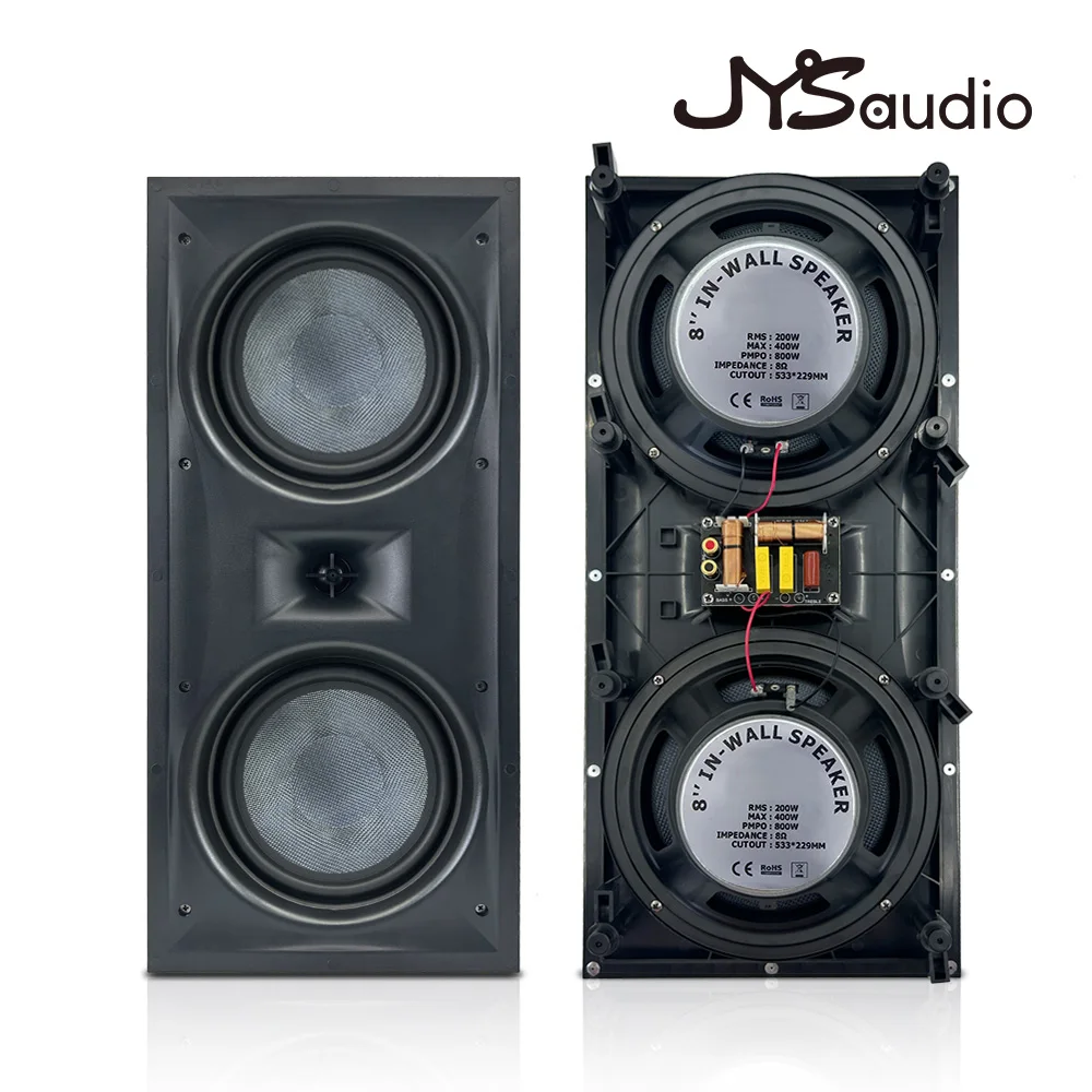 200W RMS Power Dual 8'' Ceilin – Wall Mount Speaker recenzja i cena