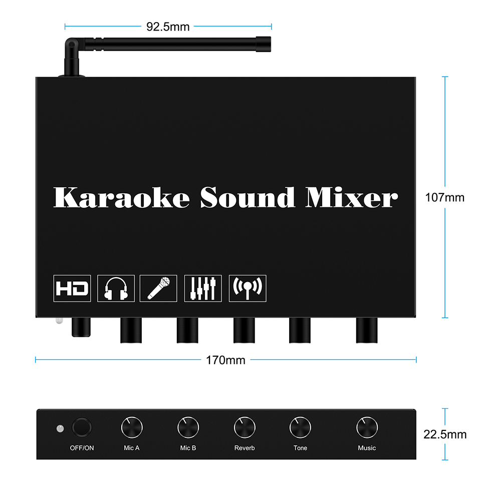 HDMI Karaoke Player Mixer Home – Video Home Cinema recenzja i cena