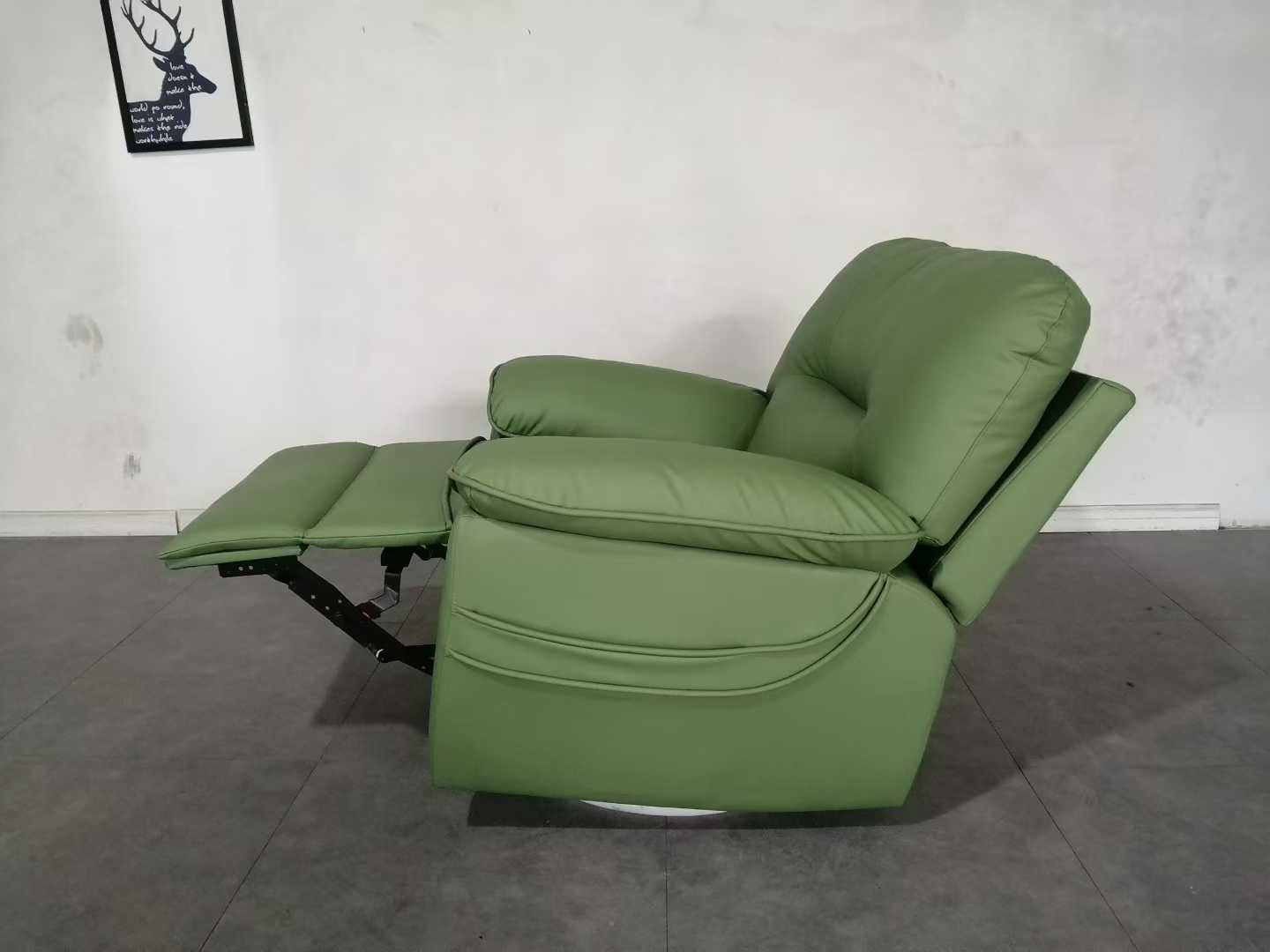 Synthetic Leather Metal Frame  – Home Cinema Recliner Chairs recenzja i cena