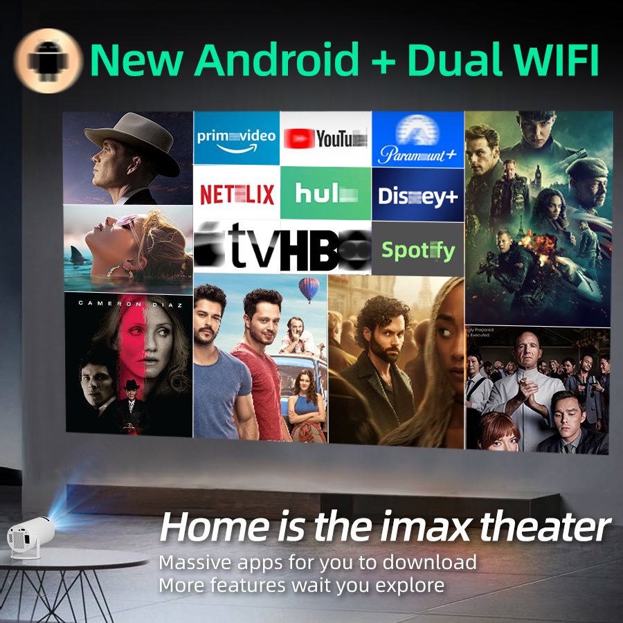 4K home theater projector, bui – Home Cinema Setup recenzja i cena