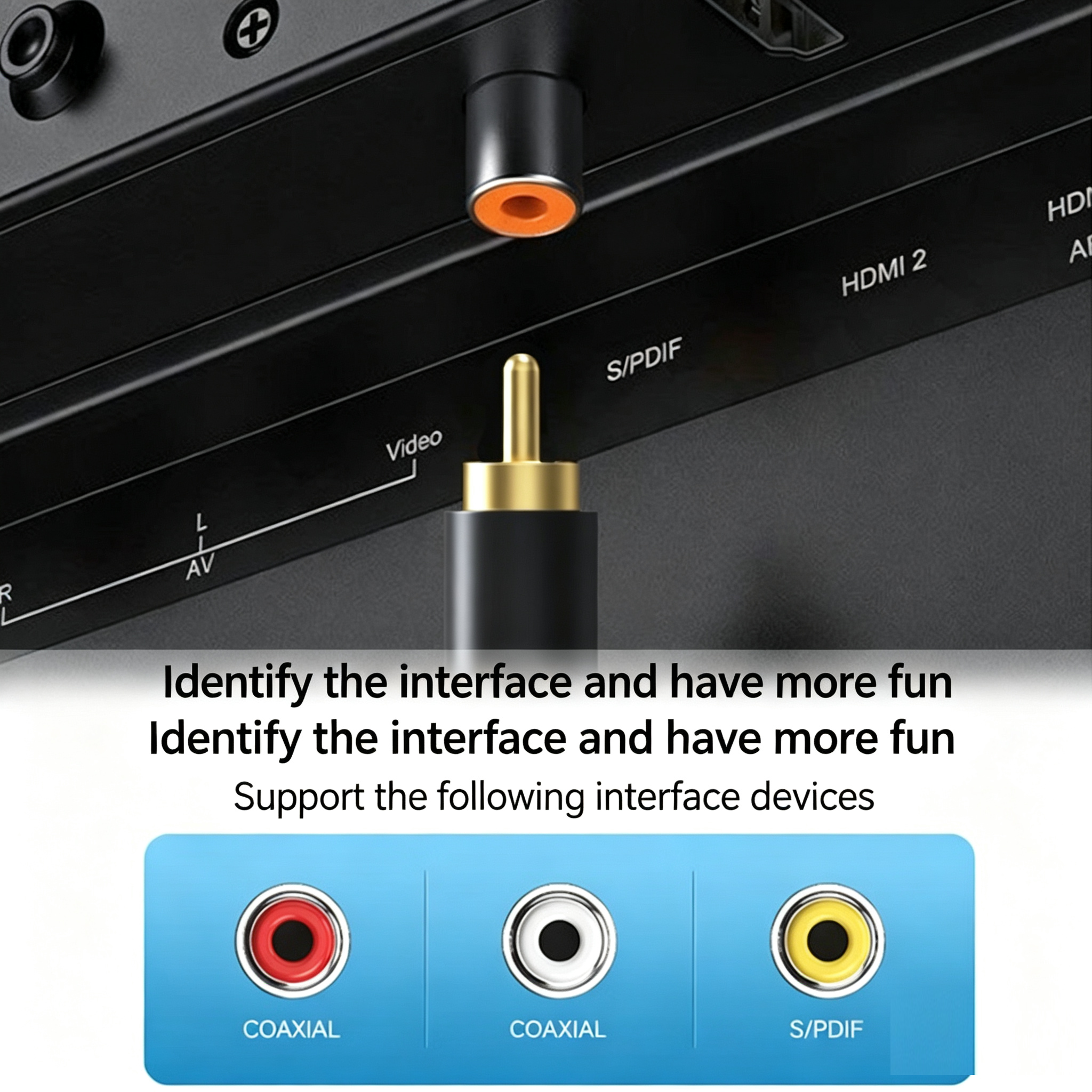 Coaxial Digital Audio Cable Su – Home Cinema Amplifier recenzja i cena