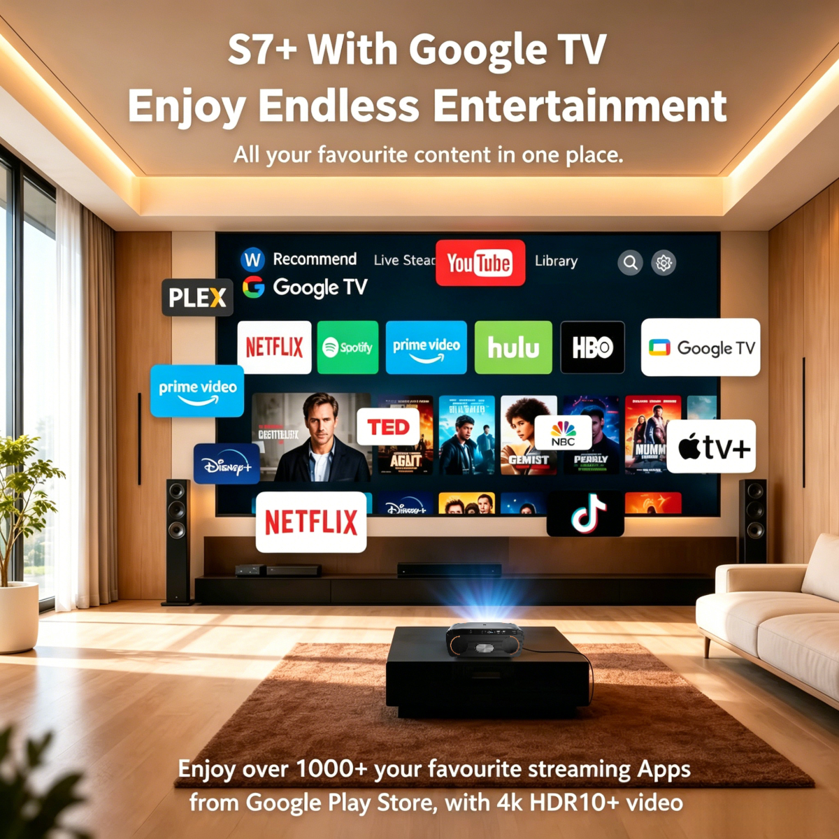 4200 ANSI 4K UHD Projector Nat – Home Cinema Focal recenzja i cena