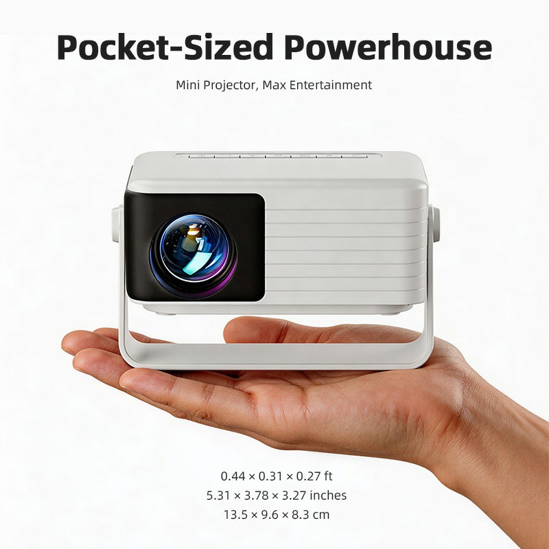 AUN Y3 MINI Projector Home The – Home Cinema Setup recenzja i cena