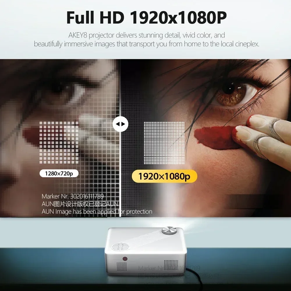 LED Projector Full HD Video Pr – Video Home Cinema recenzja i cena