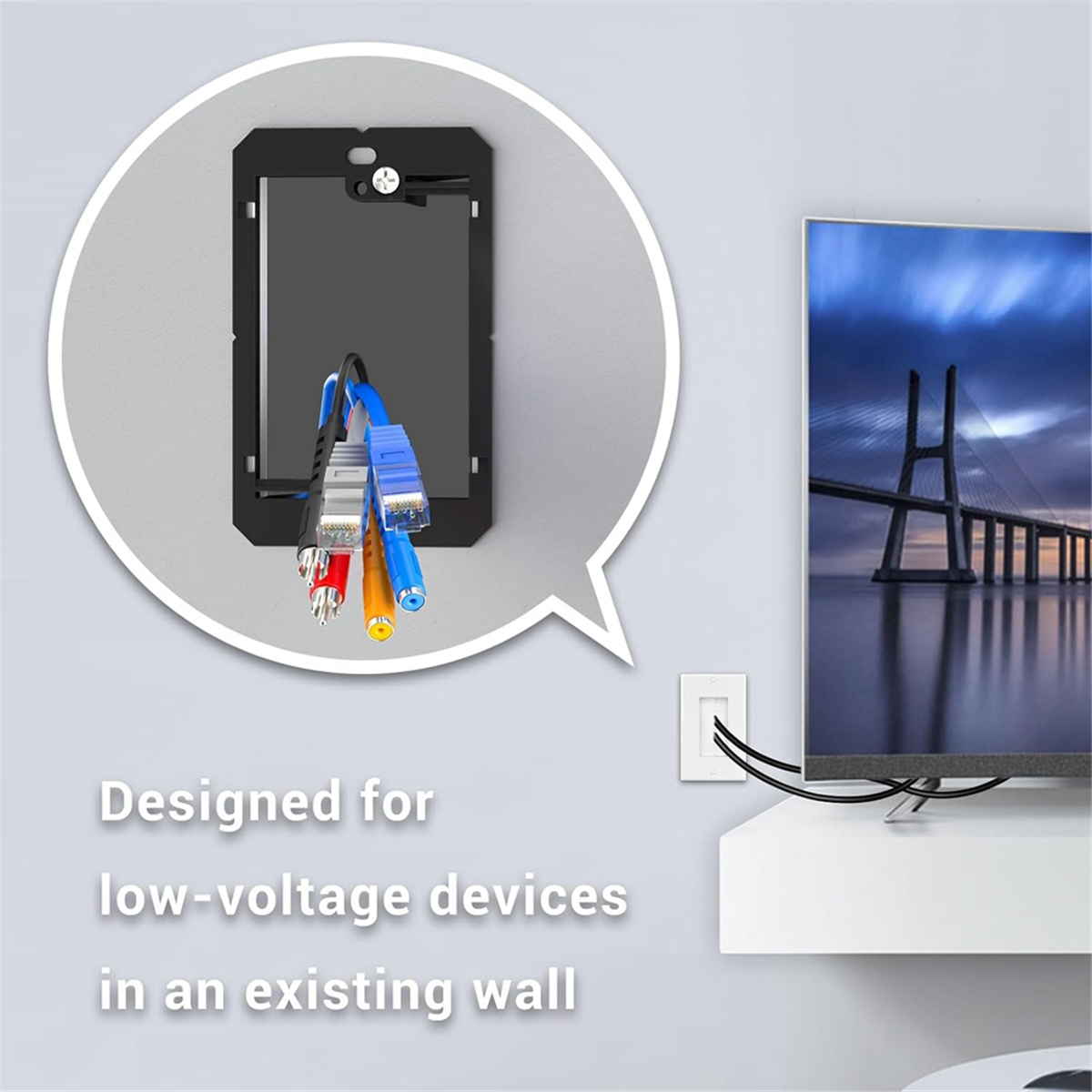 A002 Low Voltage Box Single Ga – Wall Mount Speaker recenzja i cena