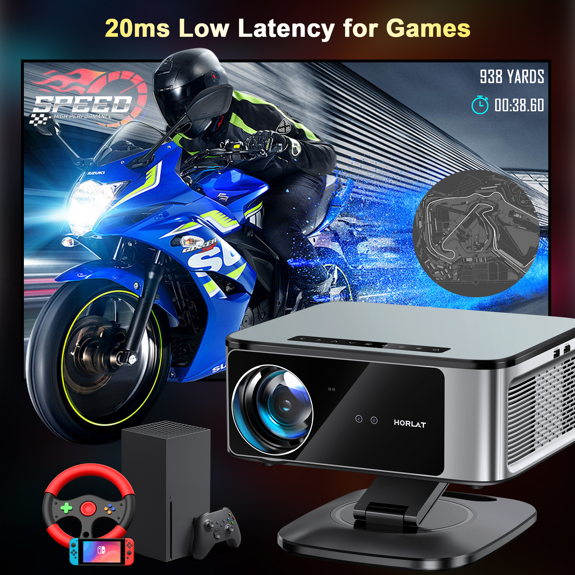 2025 HORLAT 45000 Lumens 4K UH – Home Cinema Focal recenzja i cena