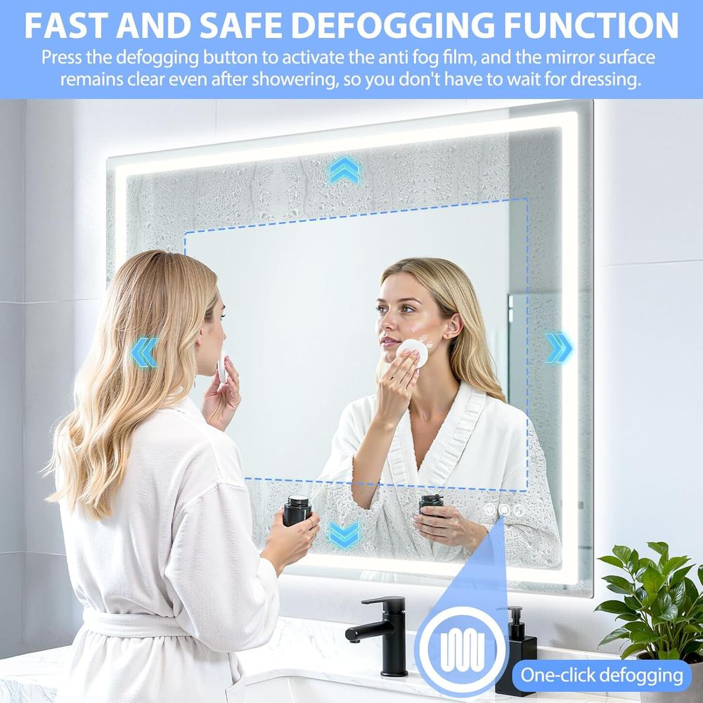 Wall-Mounted LED Vanity Mirror – Wall Mount Speaker recenzja i cena