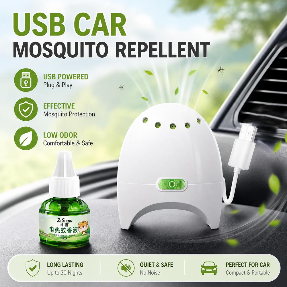 USB Car Electric Mosquito Repe – Universal Remote Control recenzja i cena