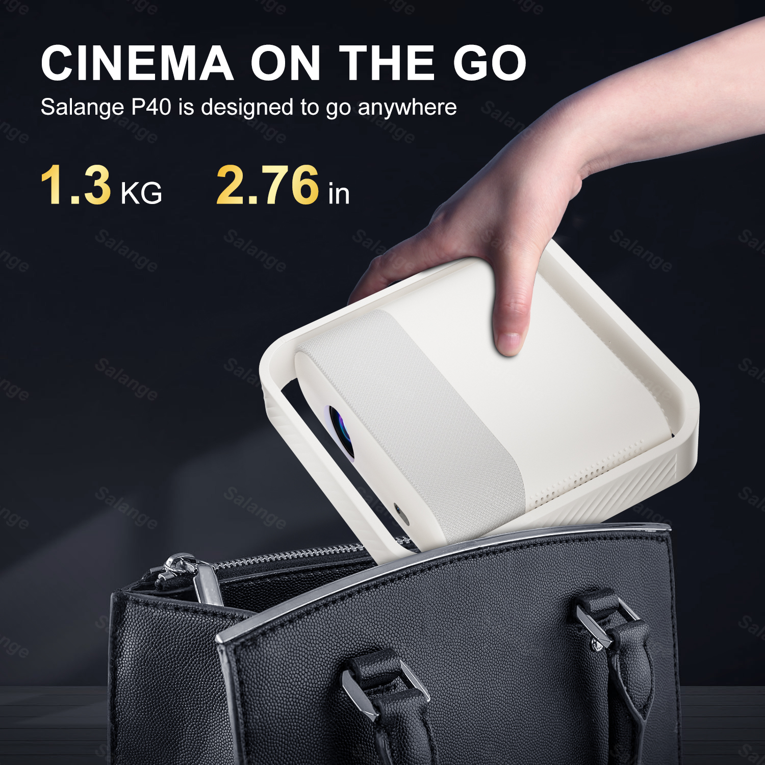 Salange 1080P Projector Androi – Home Cinema Setup recenzja i cena
