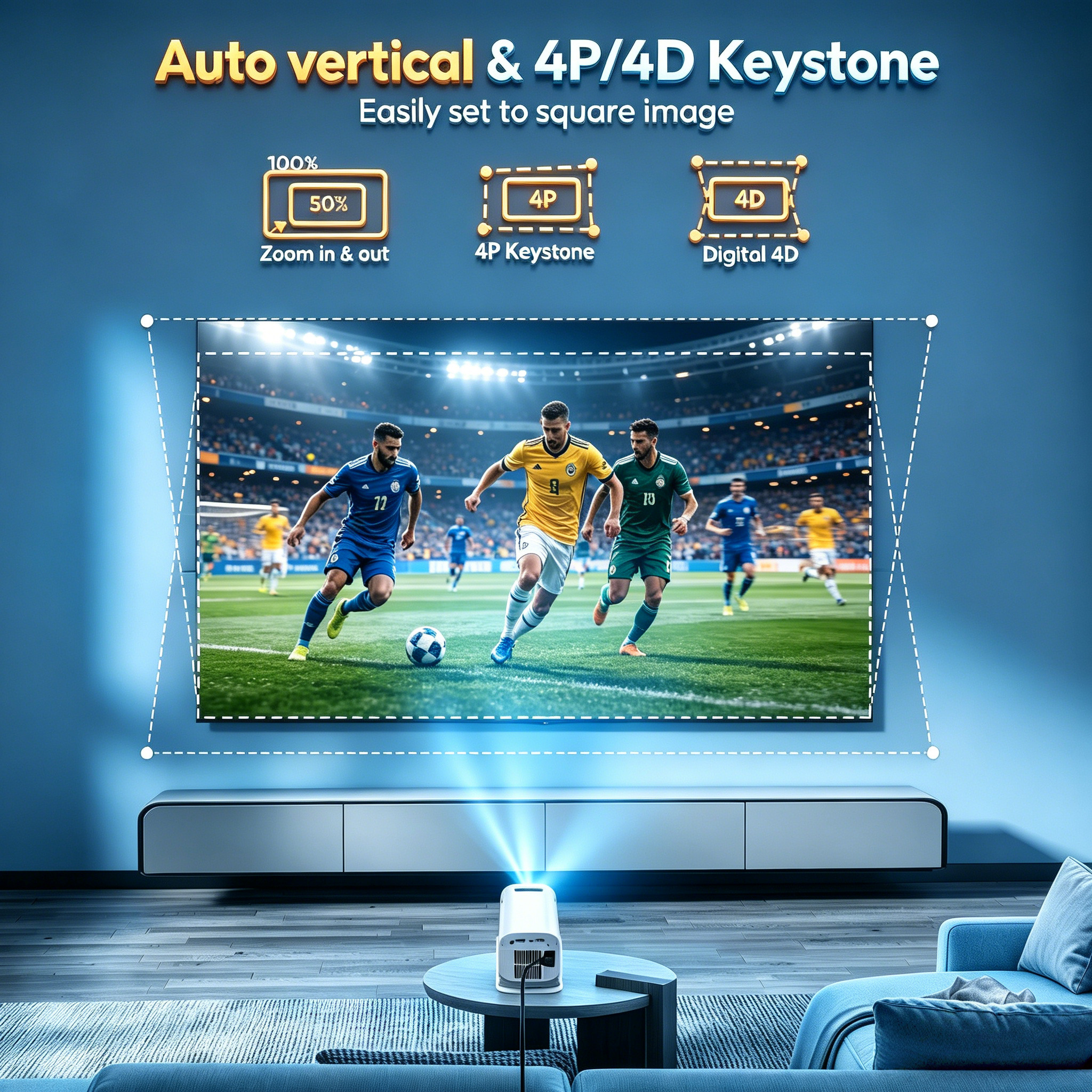 XGODY 300 ANSI Projector Smart – Home Cinema Focal recenzja i cena