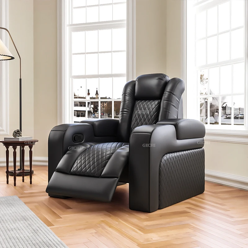 Luxury Theater Furniture Black – Home Cinema Recliner Chairs recenzja i cena