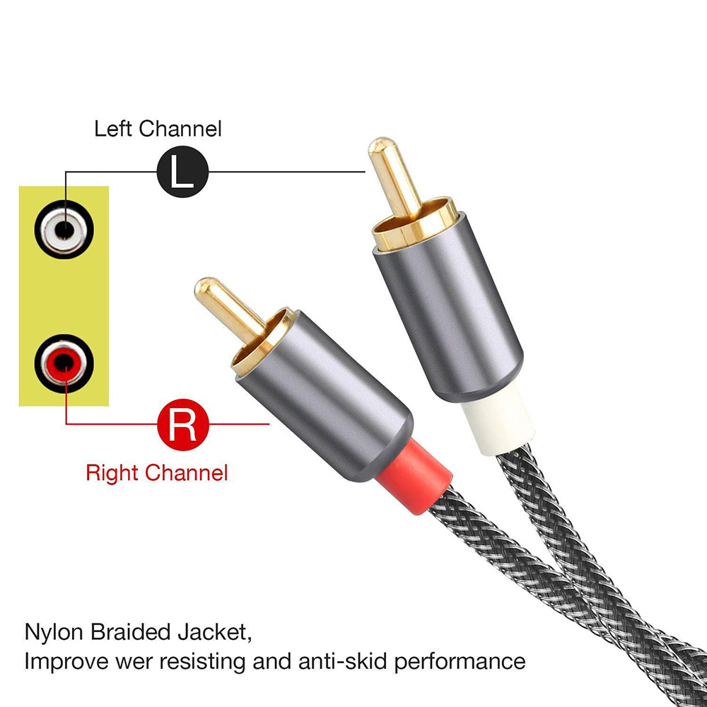 2RCA To 2 RCA Male To Male Aud – Home Cinema Amplifier recenzja i cena