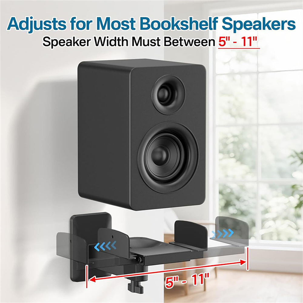 Double Clamp Speaker Wall Moun – Wall Mount Speaker recenzja i cena
