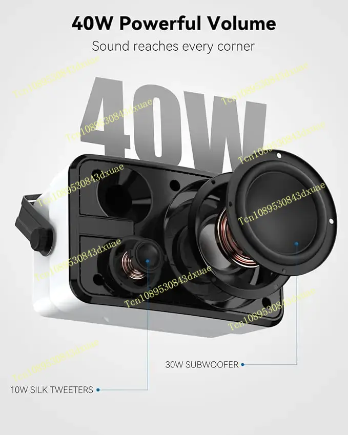 inwa Outdoor Bluetooth Speaker – Wall Mount Speaker recenzja i cena