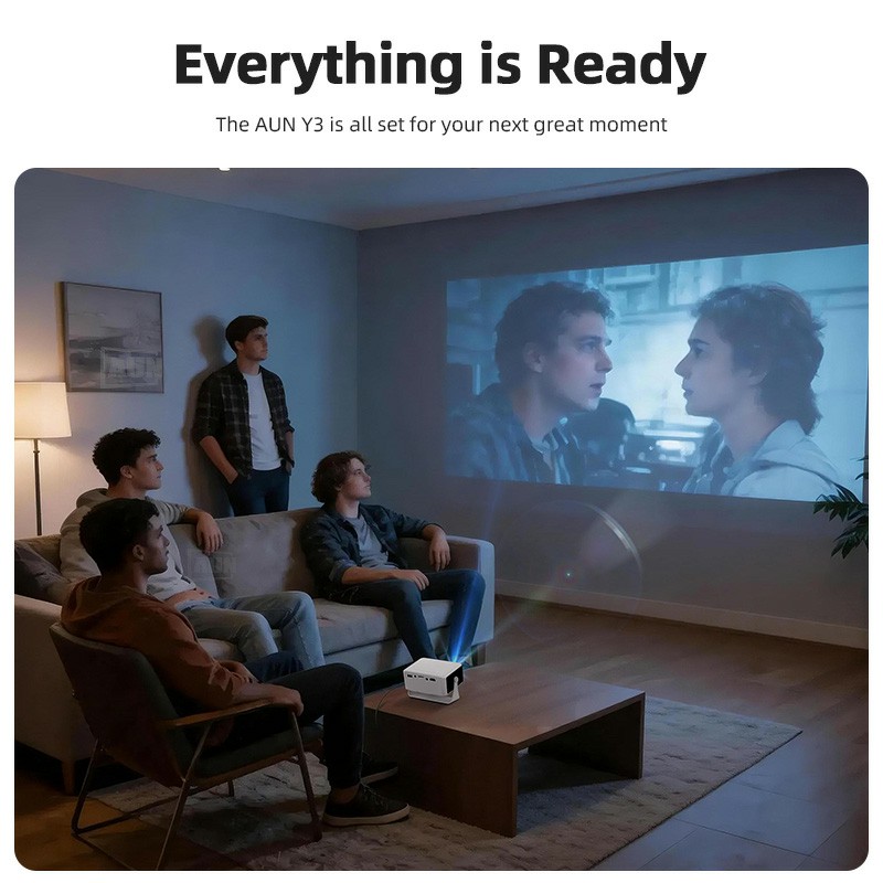 LED Projector Y3 Support iPhon – Home Cinema Focal recenzja i cena