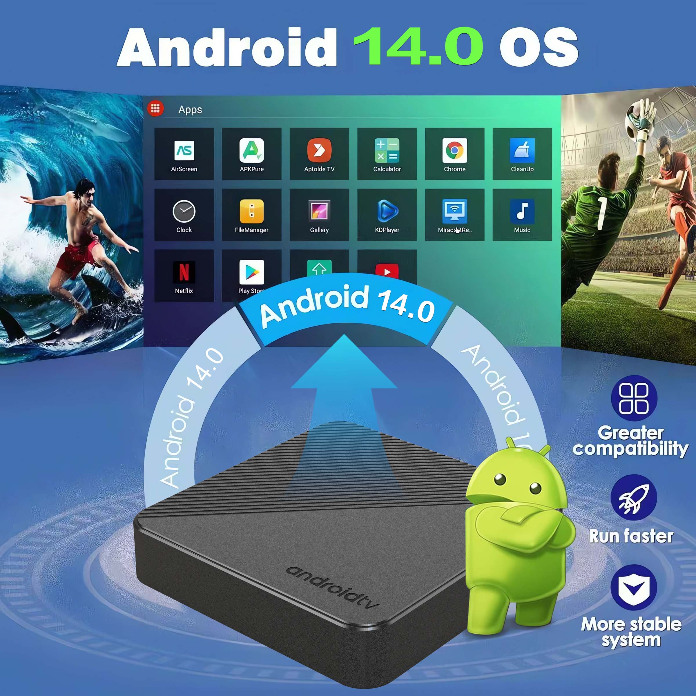 Android14 TV Box Smart Home th – Video Home Cinema recenzja i cena
